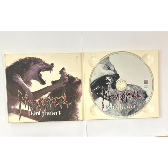 Moonspell Wolfheart (CD) Album Digipak 1996 EU Import Century Media 77112-2 - Picture 3 of 4